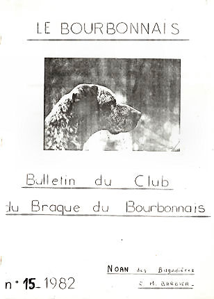 Bulletin of the CBB Nb 15 (year 1982)