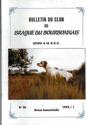 Bulletin of the CBB Nb 36 (year 1994)